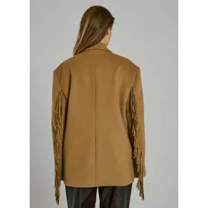 Blazer voor dames Norr Fringe image-3