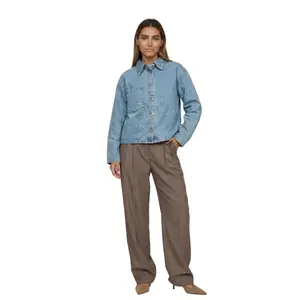 Women's denim overshirt Norr Kenzie image-0
