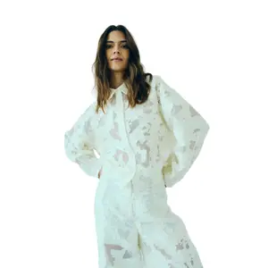 Blusa de manga larga para mujer Norr Burna