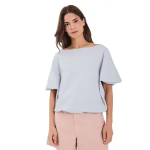Striped women's blouse Norr Carlo image-0