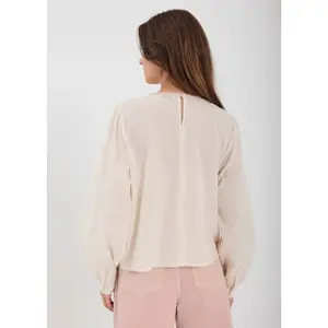 Blusa de manga larga para mujer Norr Fen image-1