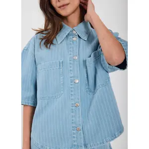 Camisa vaquera de mujer Norr Kenzie image-2