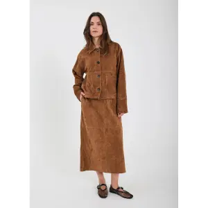 Veste en daim femme Norr Nathalia image-1