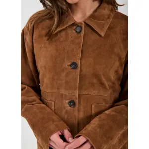 Veste en daim femme Norr Nathalia image-3