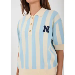 Women's polo shirt Norr Varsity image-4