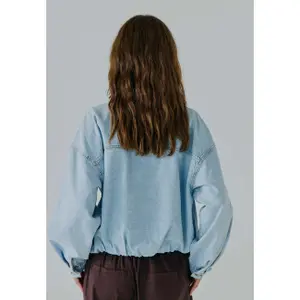 Women's denim jacket Norr Mie image-1