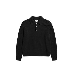 Pull col polo brossé décontracté Norse Projects Rasmus