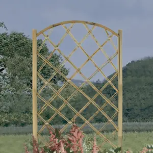 Panel decorativo de bambú para plantar Nortene Arch Panel image-1