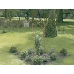 Trellis de metal decorativo para plantar Nortene Classic image-4