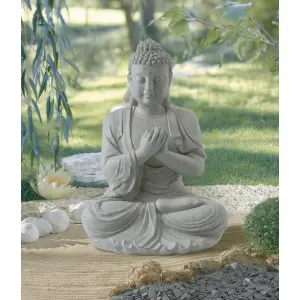 Decorative Buddha in fiber clay Nortene image-1