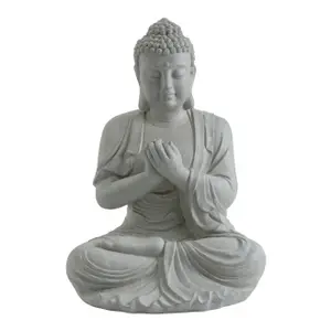 Decorative Buddha in fiber clay Nortene image-0