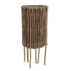 Flexible willow edging roll Nortene Willow roll image-0