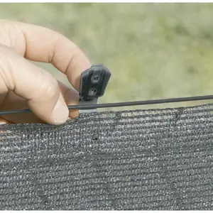 Pince de fixation pour brise-vue tissés Nortene Tex (x20)
