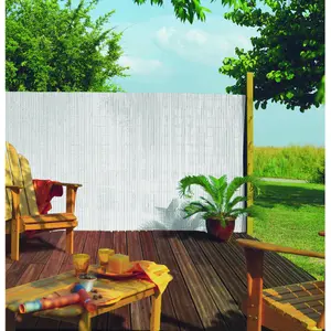 Sichtschutzzaun PVC einseitig Nortene image-2