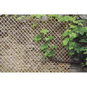 Treillis extensible de mimbre natural pelado Nortene Wick image-0