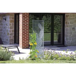 Decorative metal trellis for planting Nortene image-1
