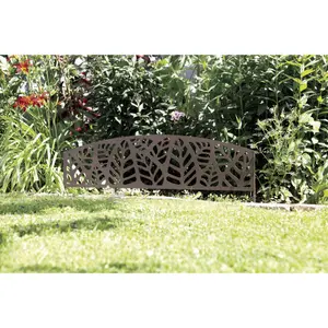 Borde metálica decorativa para plantar Nortene Athea Border image-1