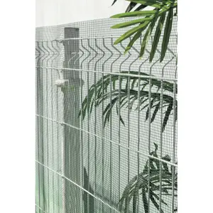 Plastisk belagt metalgitter kvadratisk Nortene Fensanet image-2