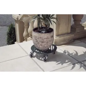 Soporte decorativo con ruedas Nortene Flora Roll Cactus image-1