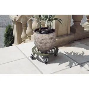 Soporte decorativo con ruedas Nortene Flora Roll image-1