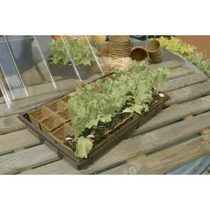 Invernadero con placa de cultivo biodegradable 36 macetas Nortene image-4