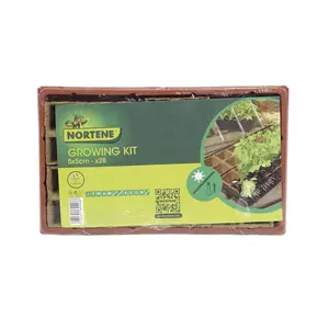 Invernadero con placa de cultivo biodegradable 36 macetas Nortene image-0
