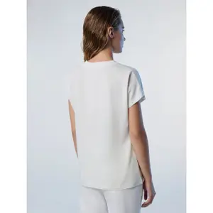 T-shirt i jersey med eko-grafiskt mönster för kvinnor North Sails image-4