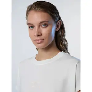 T-shirt i jersey med eko-grafiskt mönster för kvinnor North Sails image-5