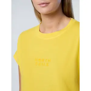 T-shirt da donna in jersey eco-grafico North Sails image-5