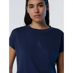 T-shirt da donna in jersey eco-grafico North Sails image-3