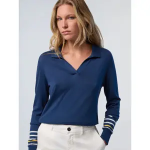 Damen V-Ausschnitt Pulli North Sails 14GG image-2