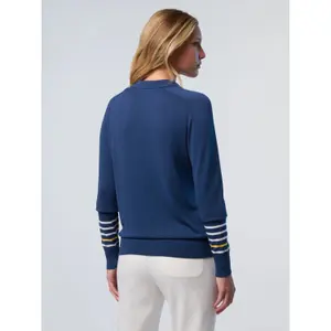 Damen V-Ausschnitt Pulli North Sails 14GG image-4