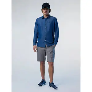 Chemise manches longues en jean en tissu chambray North Sails Tencel™ image-1