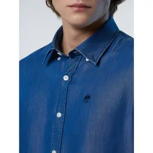 Chemise manches longues en jean en tissu chambray North Sails Tencel™ image-5