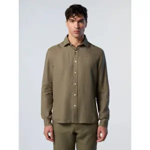 Camisa de lino de manga larga North Sails image-1