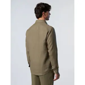 Camisa de lino de manga larga North Sails image-4