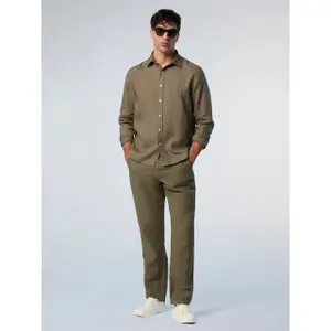 Camisa de lino de manga larga North Sails image-3