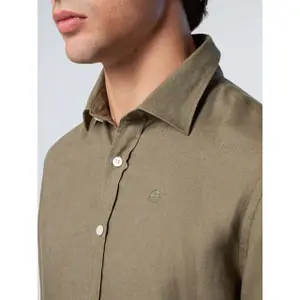 Camisa de lino de manga larga North Sails image-5