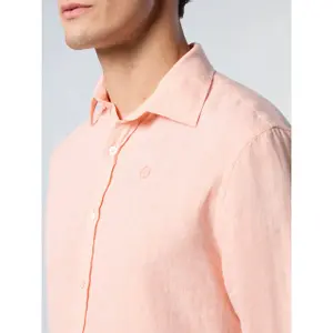 Camisa de lino de manga larga North Sails image-5