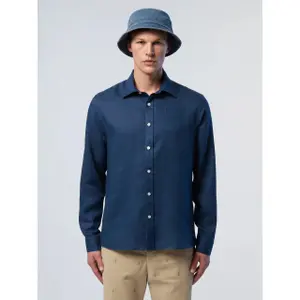 Camisa de lino de manga larga North Sails image-1