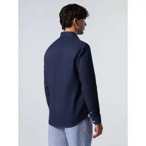 Camisa de lino de manga larga North Sails image-4