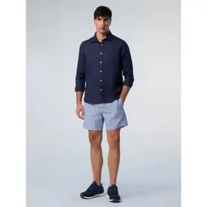 Camisa de lino de manga larga North Sails image-3