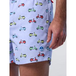 Custome da bagno uomo North Sails Allover 36CM image-5