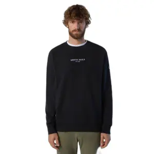 Camisola de gola redonda com logótipo North Sails Basic Confort image-1