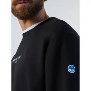 Camisola de gola redonda com logótipo North Sails Basic Confort image-6