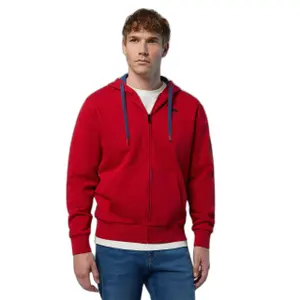 Sweatshirt à capuche zippée avec logo North Sails image-1