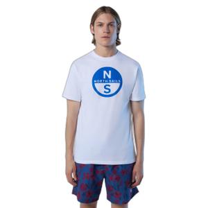 T-shirt with large printed logo North Sails Basic image-1