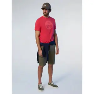 T-shirt con grande logo stampato North Sails Basic image-3