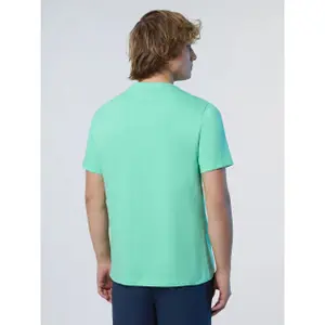 T-shirt con grande logo stampato North Sails Basic image-4