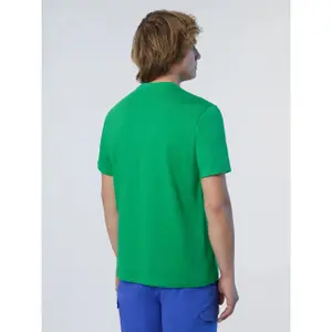 T-shirt con grande logo stampato North Sails Basic image-4